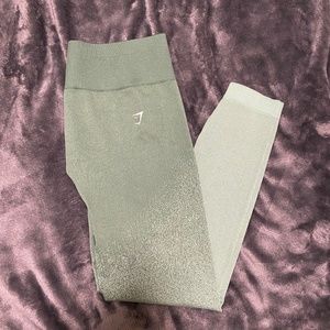 Gymshark Adapt Ombré seamless legging: Green